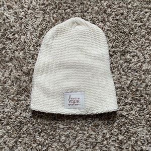Rose Gold Foil Beanie